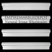 Dolomite Marble Ogee Chairrail Molding Polished