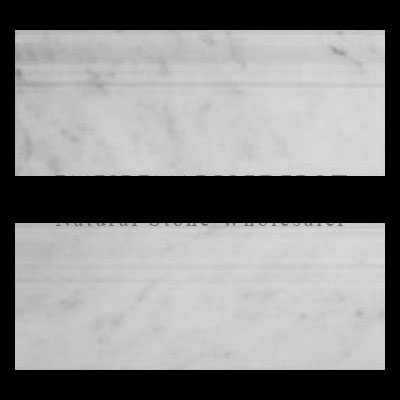 Carrara Marble Italian White Bianco Carrera Crown Molding Polished