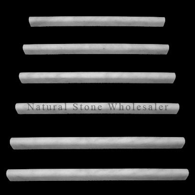 Carrara Marble Italian White Bianco Carrera Crown Molding Honed