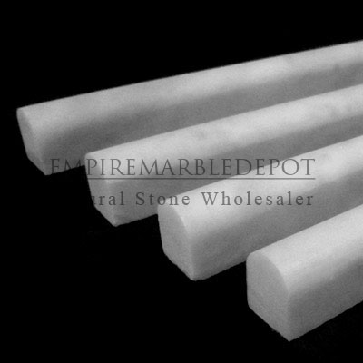 Carrara Marble Italian White Bianco Carrera Crown Molding Honed