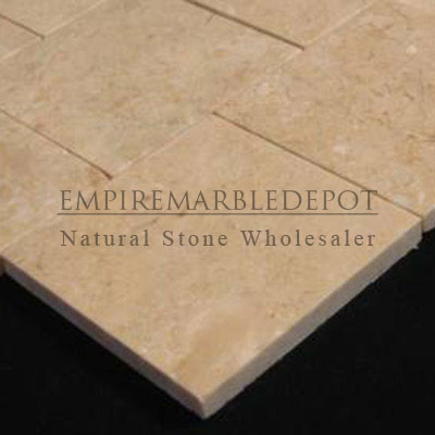Crema Marfil Marble 4x4 Marble Tile Polished