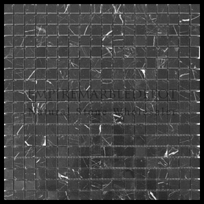 Crema Marfil Marble 5/8x5/8 Mosaic Tile Polished