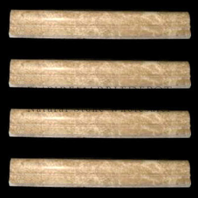 Light Emperador Marble Crown Molding Polished